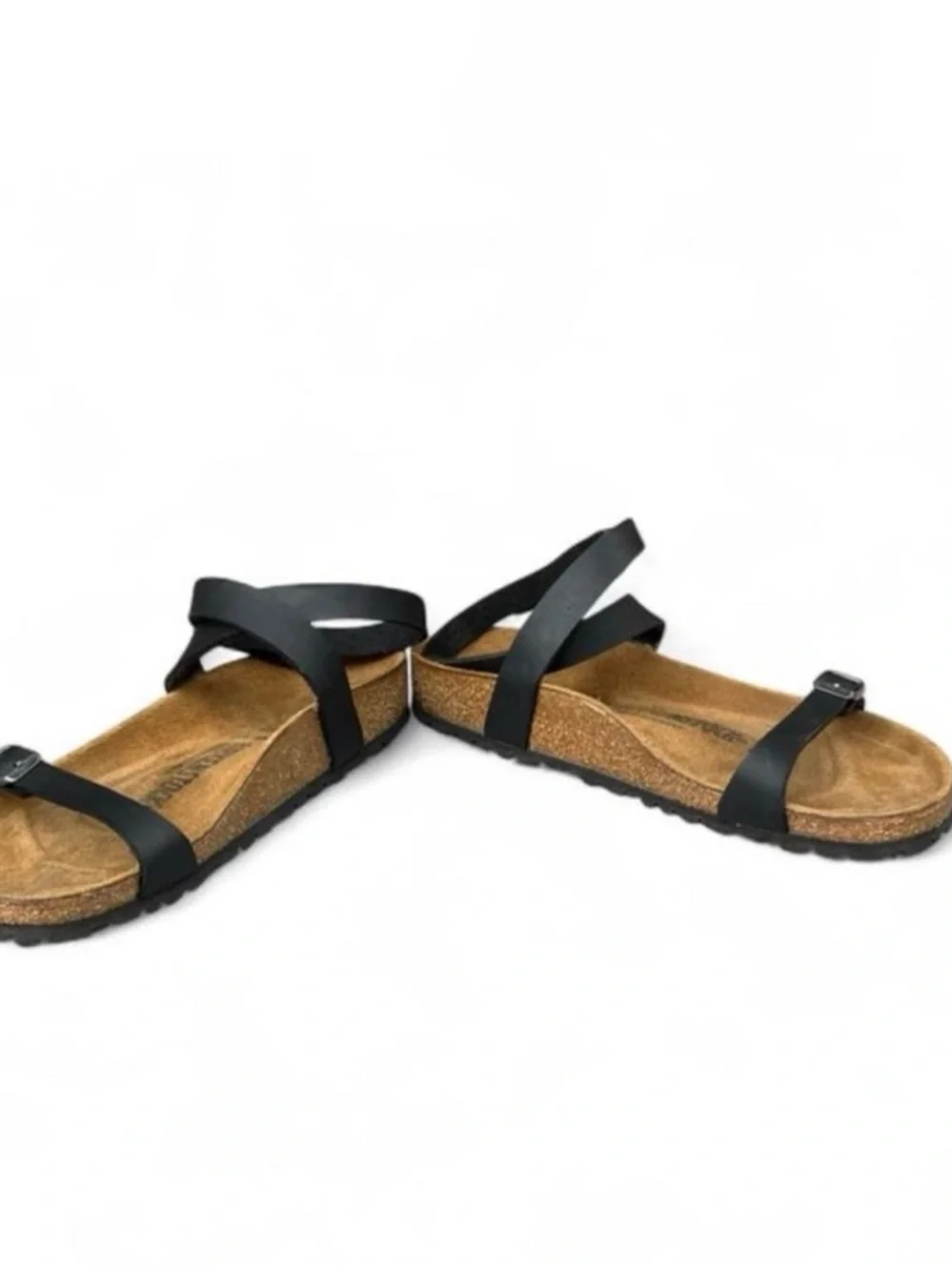 Birkenstock | Daloa Black Strappy Ankle Sandals